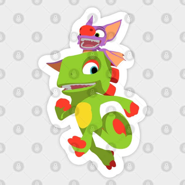 Yooka-Laylee Sticker by turpinator